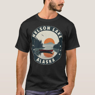 Nelson Lake Alaska Sunset TShirt