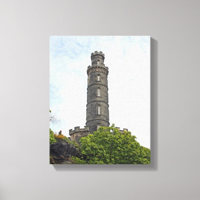 Nelson Monument, Edinburgh Leinwanddruck (Vorderseite)