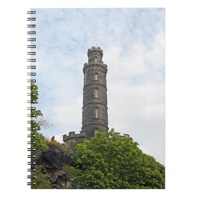 Nelson Monument, Edinburgh Notizblock (Vorderseite)