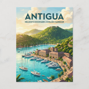 Nelson’s Dockyard Antigua und Barbuda Postkarte