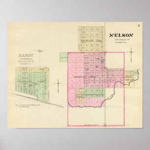 Nelson und robustes, Nebraska Poster
