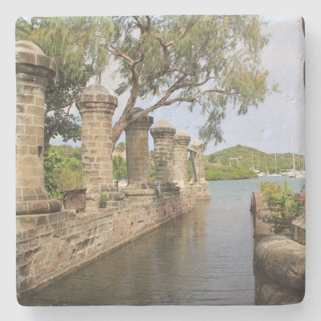 Nelson's Dockyard Antigua Square Untersetzer (Vorderseite)