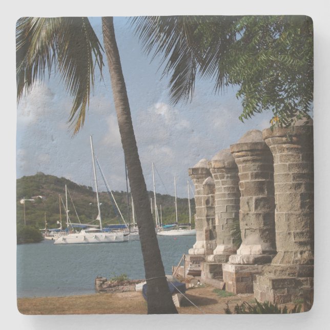 Nelson's Dockyard, Antigua und Barbuda Untersetzer (Vorderseite)