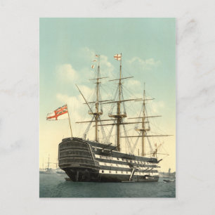 Nelsons HMS Victory Postkarte