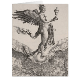Nemesis Gravur von Albrecht Durer