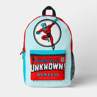 NEMESIS: the super ghost Comic Backpack  Bedruckter Rucksack
