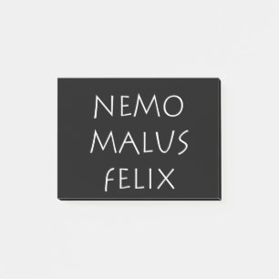 Nemo malus felix post-it klebezettel