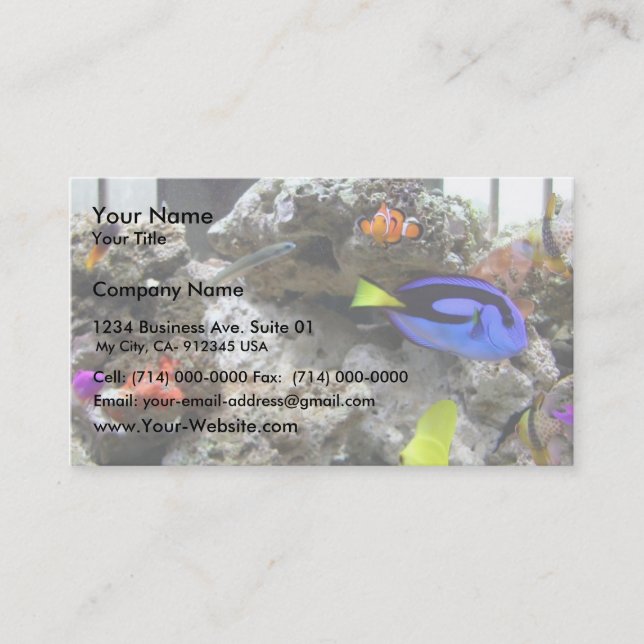 Nemo mit seiner Gang Visitenkarte (Vorderseite)