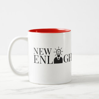 NEN große Kaffee-Tasse Zweifarbige Tasse