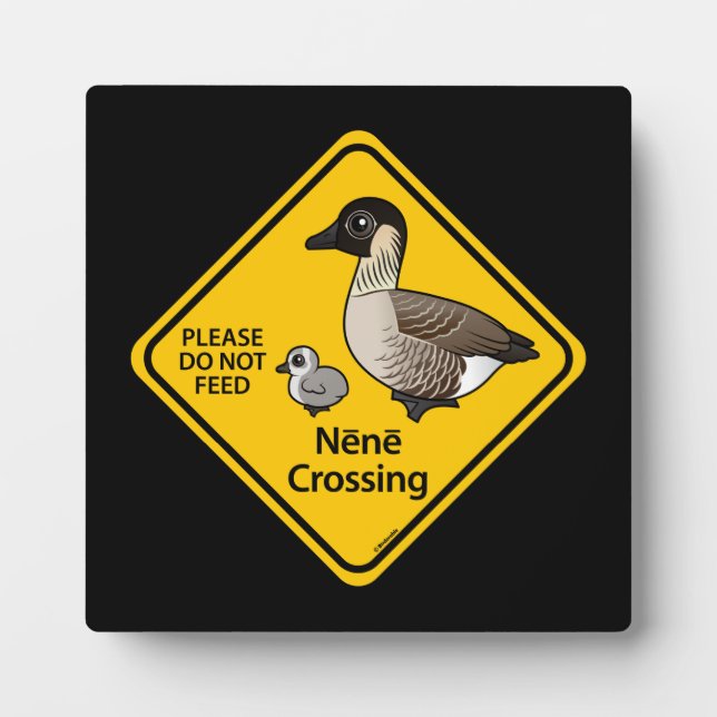 Nene Crossing Fotoplatte (Vorderseite)