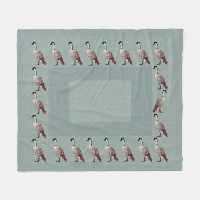 Nene Fleece Blanket (Vorderseite (Horizontal))