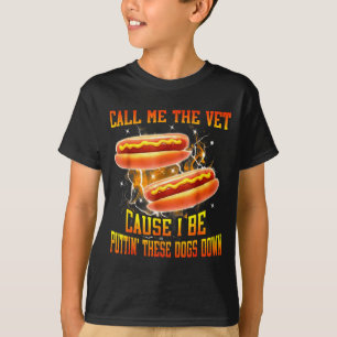 Nenn mich den Tierarzt, weil ich diese Hunde einsc T-Shirt