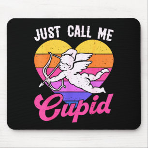 Nenn mich einfach Cud Valentine Süßer Pfeil Herz P Mousepad