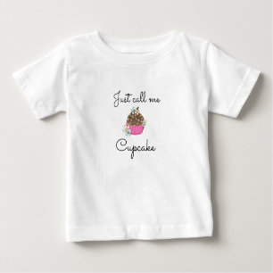 Nenn mich einfach Cupcake. Baby T-shirt