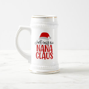 Nenn mich einfach Nana Claus-56768 Bierglas