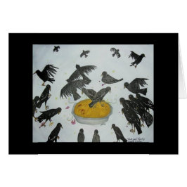 Nennen der Krähen-Karte