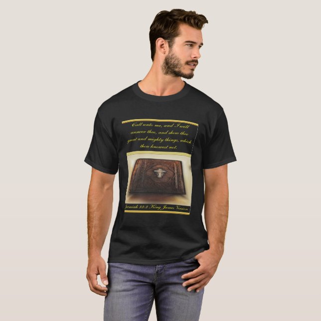 Nennen Sie an mich und ich beantworte thee T-Shirt (Vorne ganz)