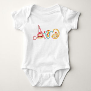 Nennen Sie Ava Baby Strampler