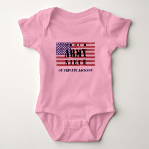 Nennen Sie das Shirt "Proud Army Niece" Ihres Onke