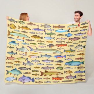 Nennen Sie diesen Fisch Sportfischen Angler  Fleecedecke