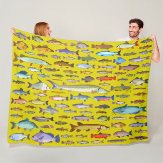 Nennen Sie diesen Fisch Sportfischen Angler  Fleecedecke