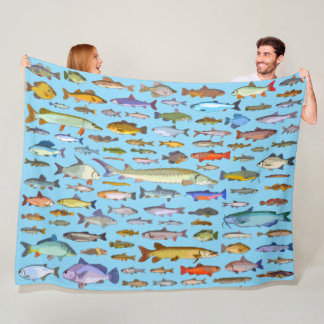 Nennen Sie diesen Fisch Sportfischen Angler  Fleecedecke