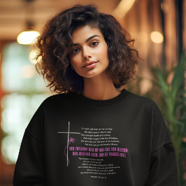 NENNEN SIE IHRE BLESSED Mama Ehefrau Sprichwörter Sweatshirt