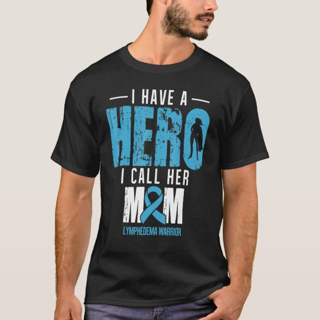 Nennen Sie ihre Mama Lymphodemin Sensibilisierungs T-Shirt (Vorderseite)