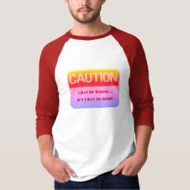 Nennen Sie mich aufgeschlossenen Spaß T-Shirt