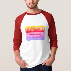 Nennen Sie mich aufgeschlossenen Spaß T-Shirt