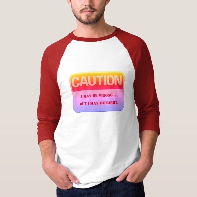 Nennen Sie mich aufgeschlossenen Spaß T-Shirt (Vorderseite)