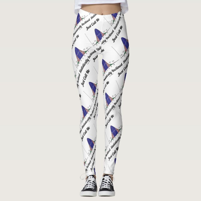 Nennen Sie mich einfach statistisch eingefasste Gl Leggings (Vorderseite)