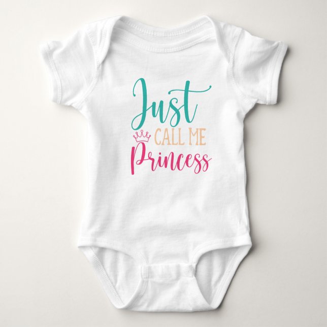 Nennen Sie mich Princess T - Shirt (Vorderseite)