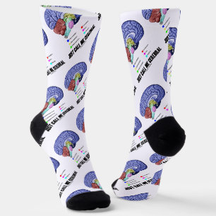 Nennen Sie mir Hirnanatomie-Spaß Socken