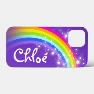 Nennen Sie (Regenbogenindigo lila iphone Kasten title_seo2
