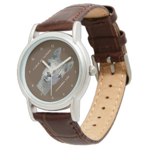 Nennen Sie Sie und Ihr Alpaka Armbanduhr