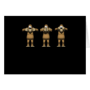 N'entendez aucun singe malin