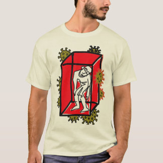 Neo-Expressionistisches Virus-Isolations-Kunstdesi T-Shirt