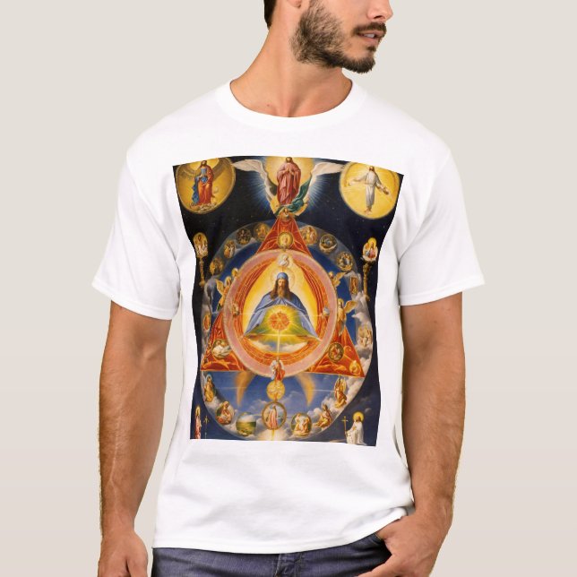 Neo Gnostic Holy Trinity T-Shirt (Vorderseite)