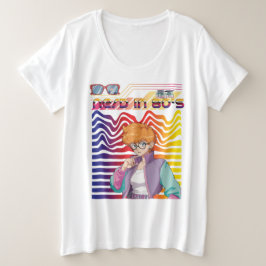 NEO NERD  GROßE GRÖßE T-Shirt