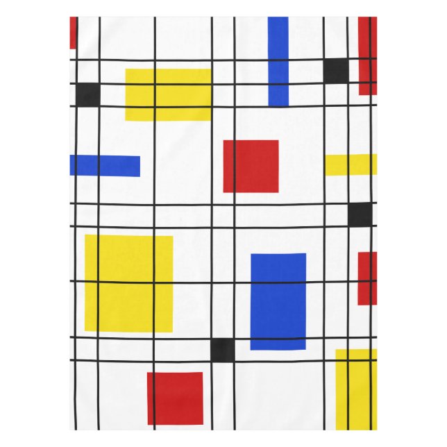 Neo-Plastizismus Tischdecke (Vorderseite)