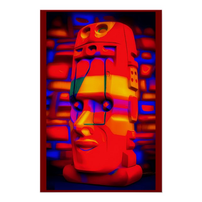 Neo-Polynesien Poster (Vorderseite)