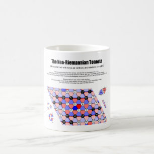 Neo-Riemannian Tonnetz Musikdiagramm Wichtige Tria Kaffeetasse