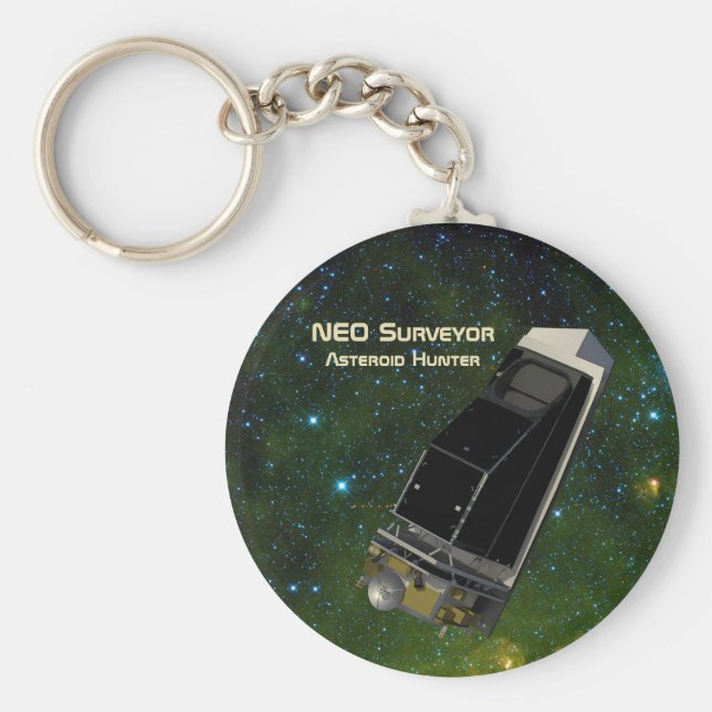 NEO Surveyor Asteroid Hunter Schlüsselanhänger (Vorne)