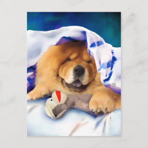 NEO TheARTdog als Postkarte