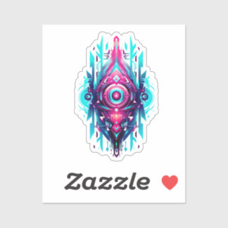 Neo-Tribal Sigil Aufkleber