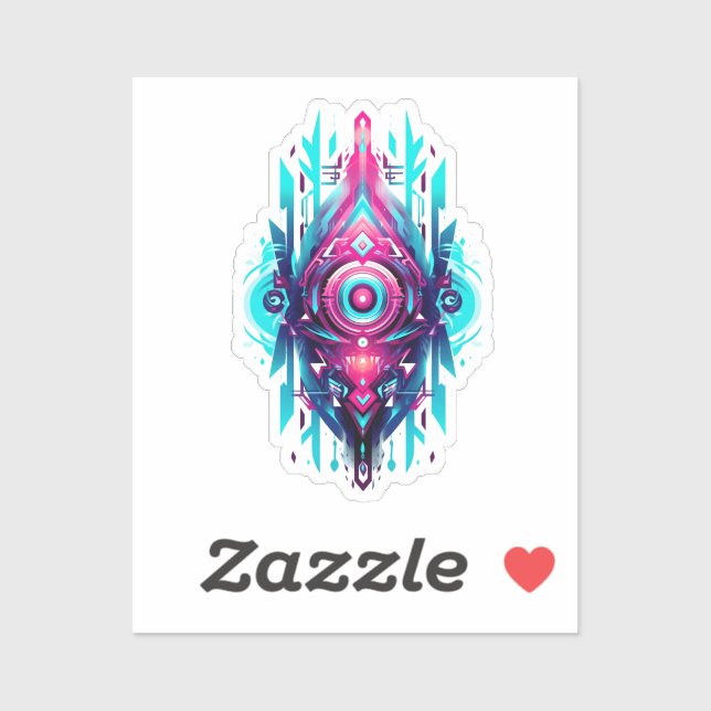 Neo-Tribal Sigil Aufkleber (Blatt)