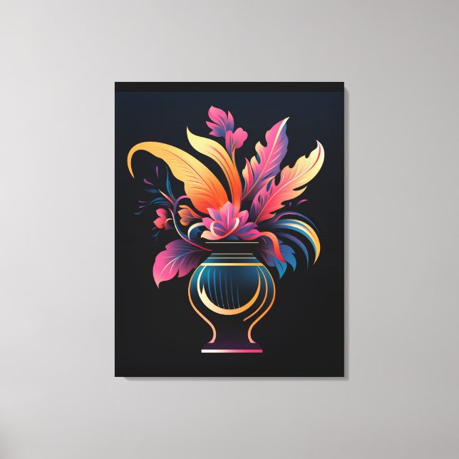 NEO VASE #1 LEINWANDDRUCK (Vorderseite)