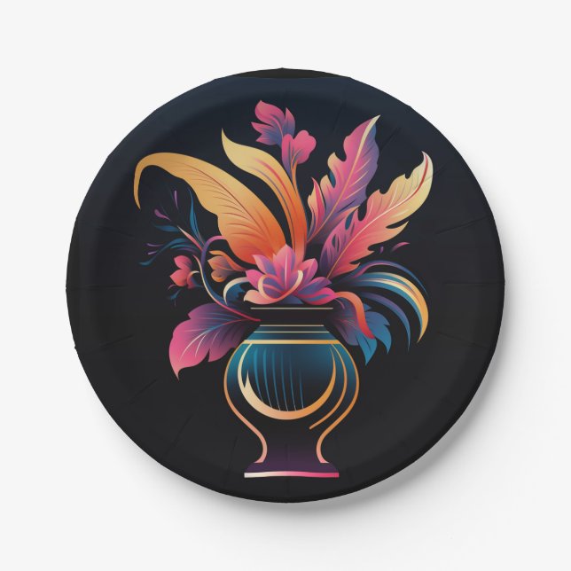 NEO VASE #1 PAPPTELLER (Vorderseite)