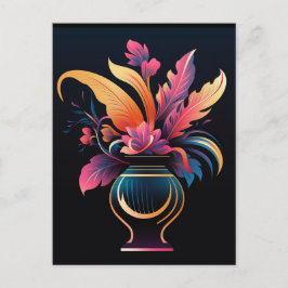 NEO VASE #1 POSTKARTE